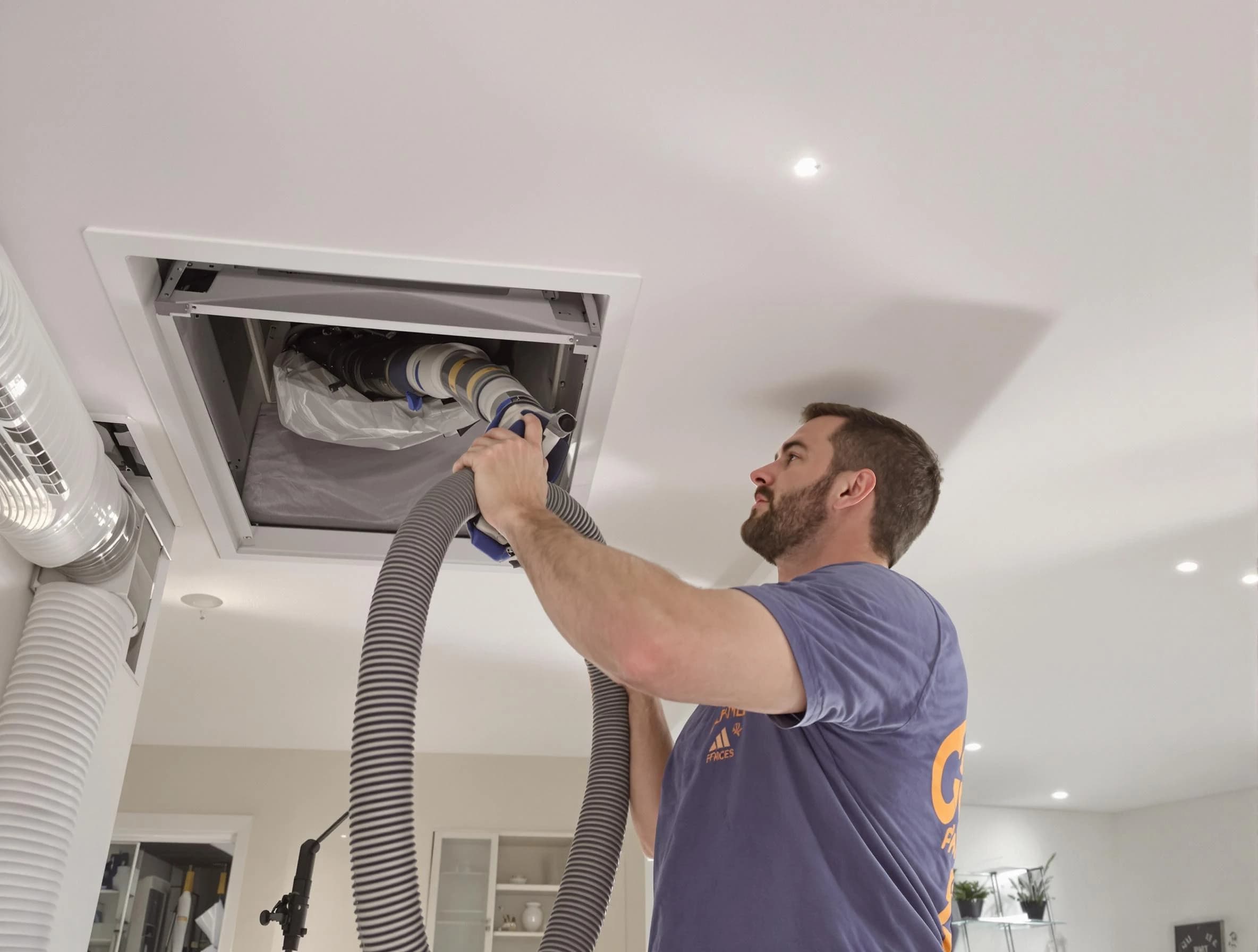 Precision indoor duct cleaning by Roy Air Duct Cleaning in Roy