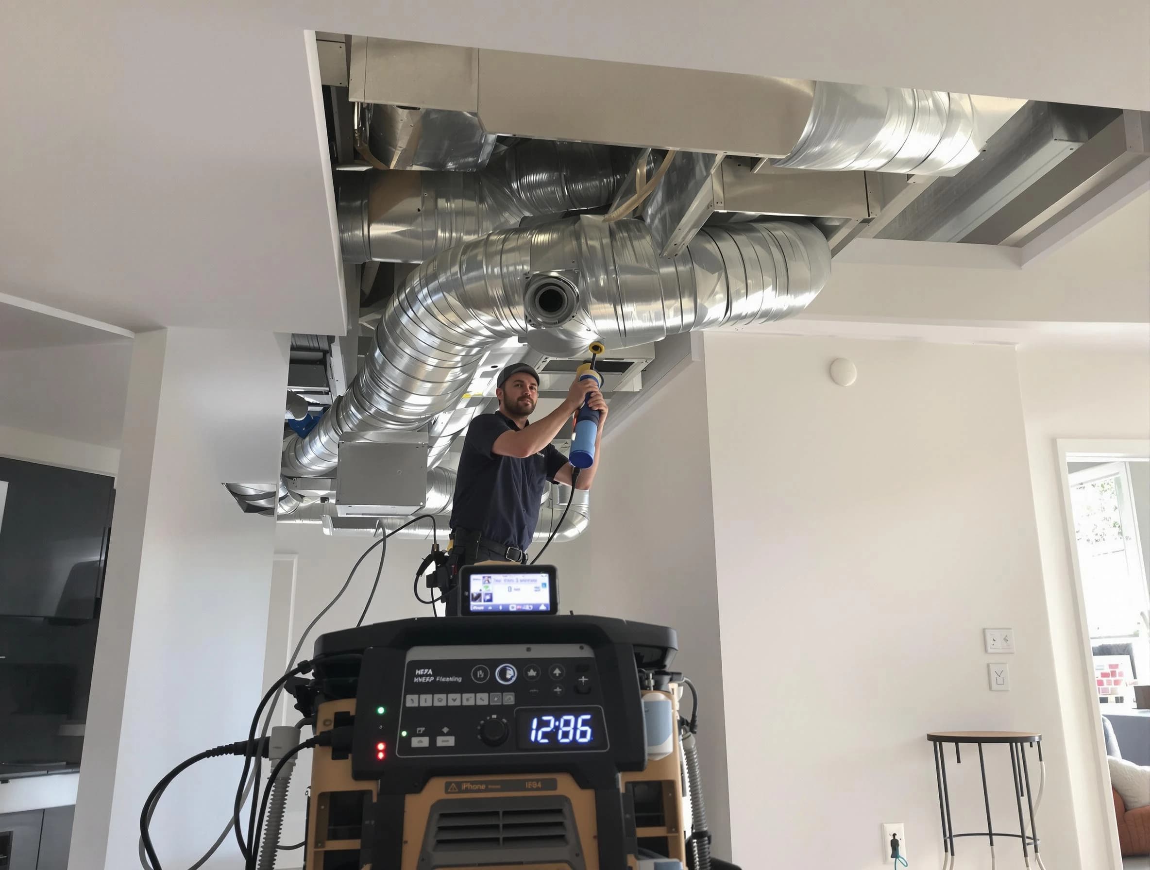 Advanced pure air duct cleaning by Roy Air Duct Cleaning in Roy