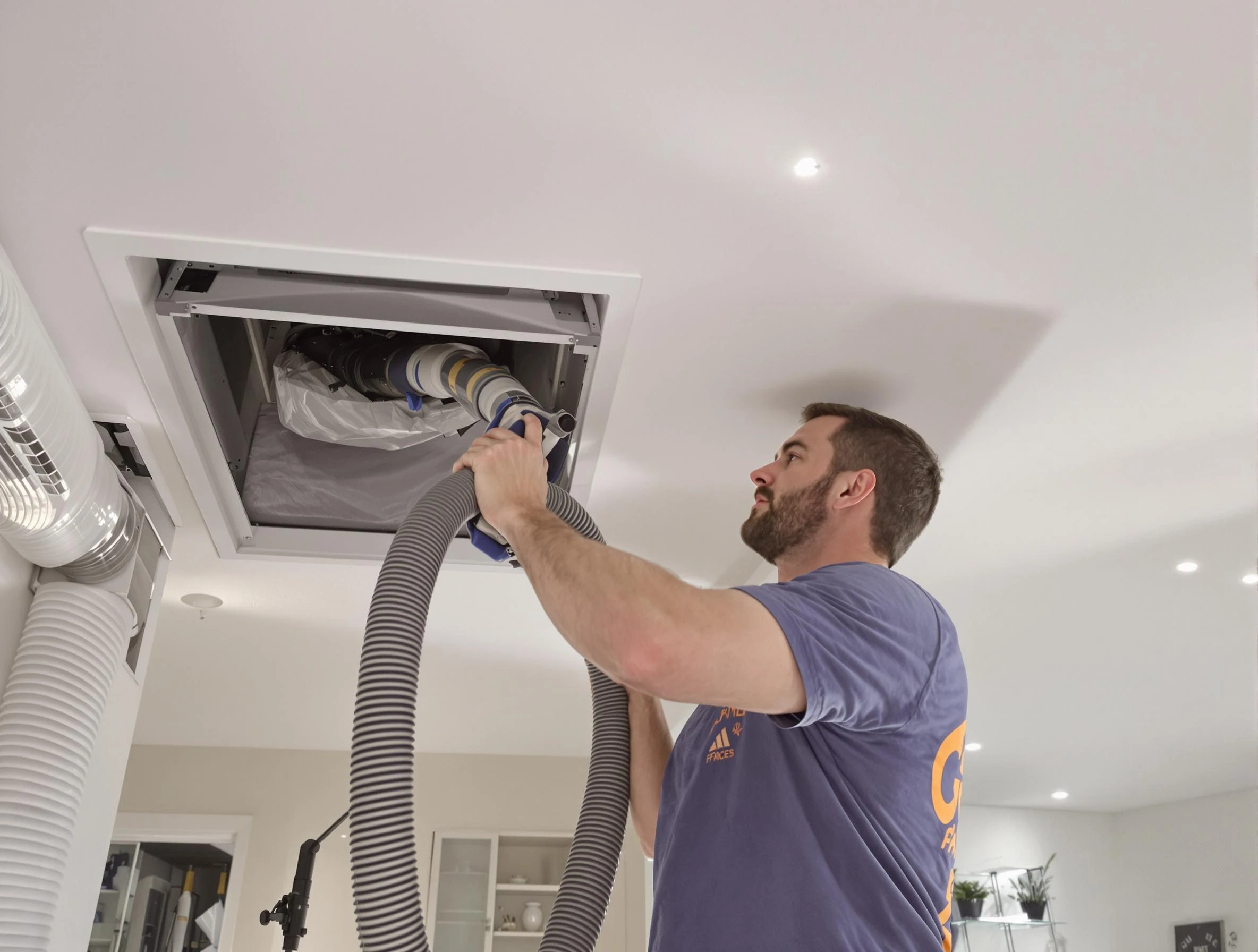 Precision indoor duct cleaning by Roy Air Duct Cleaning in Roy