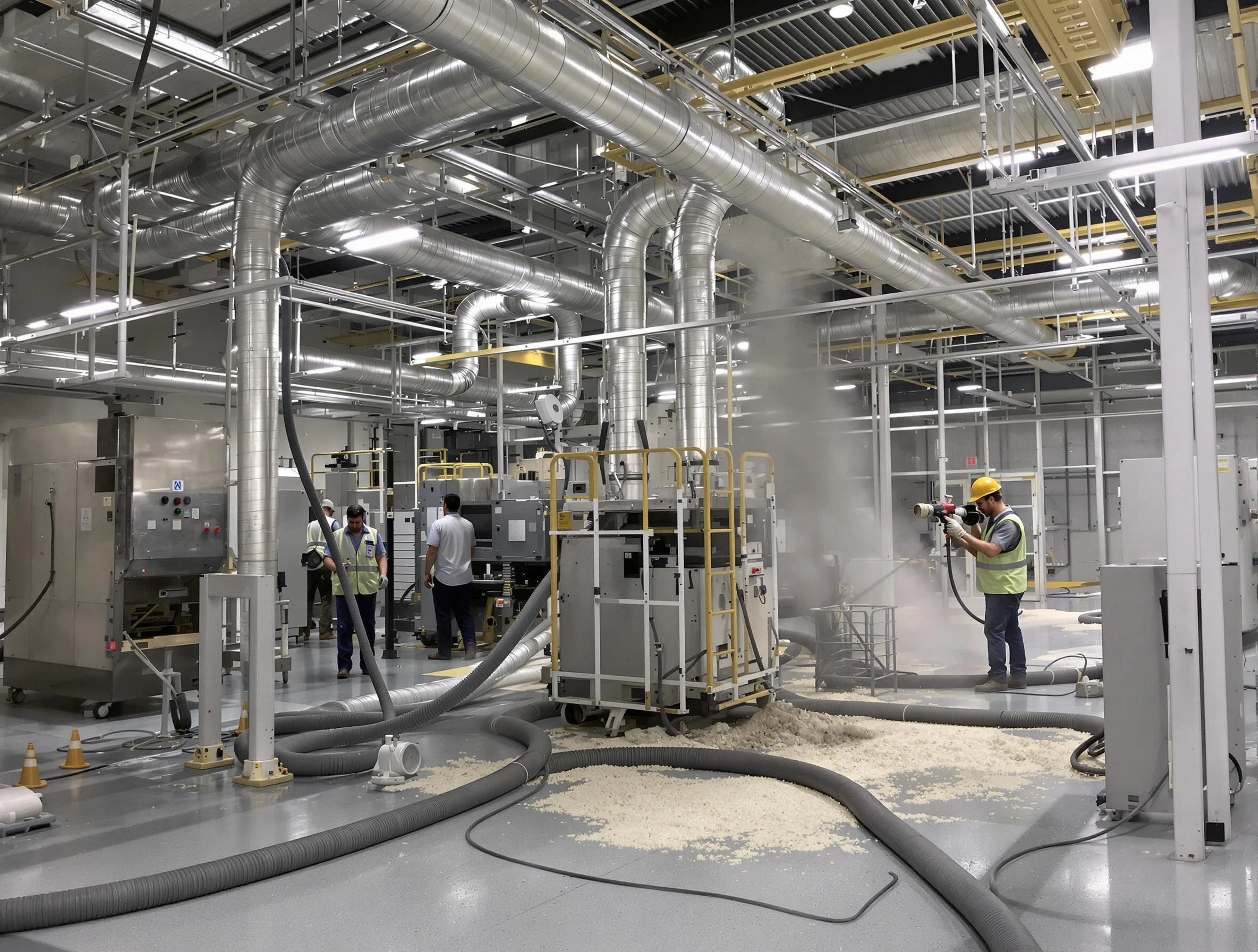 Heavy-duty industrial duct cleaning by Roy Air Duct Cleaning in Roy